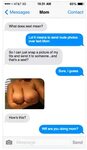 Mom son sexting ♥ Mom Son Incest Text